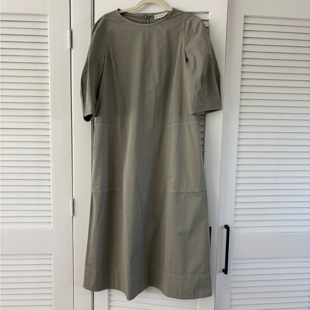 Everlane Olive Green Dress